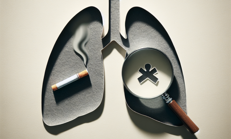 조용한 폐암, 유해한 기침과 가래 뒤에 숨겨진 위험기사의 특성이미지입니다.