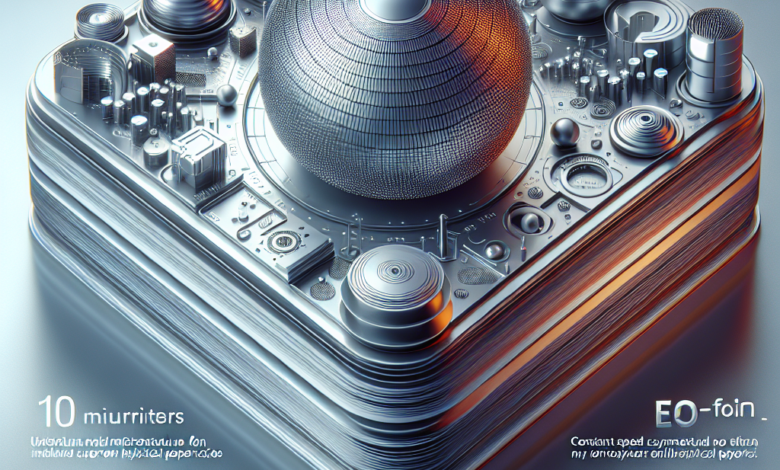 차세대 금속 소재의 혁신, 솔룸신소재의 ESAR-μFoil STS기사의 특성이미지입니다.