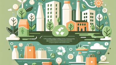 혁신의 물결, 친환경 포장재에 대한 기업들의 진화기사의 특성이미지입니다.