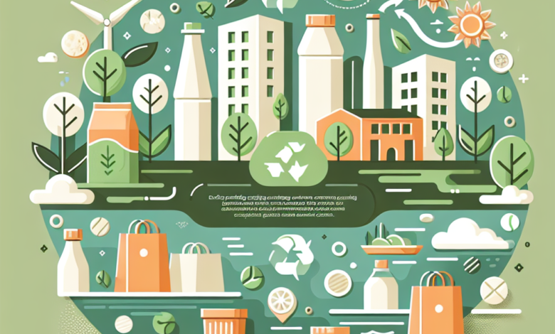 혁신의 물결, 친환경 포장재에 대한 기업들의 진화기사의 특성이미지입니다.