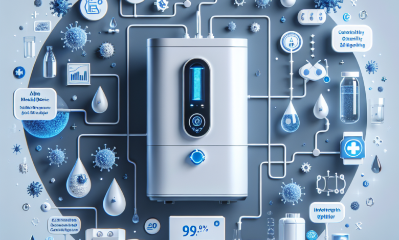 세계 시장을 타겟으로 하는 알카메디의 혁신적인 알칼리 이온수기기사의 특성이미지입니다.