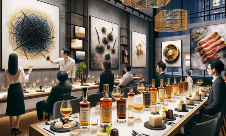 예술과 미식이 만나는 특별한 경험, 산토리 와의 아트 다이닝기사의 특성이미지입니다.