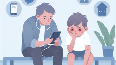 “어린 시절 스마트폰 사용, 정신적 건강에 미치는 영향”기사의 특성이미지입니다.