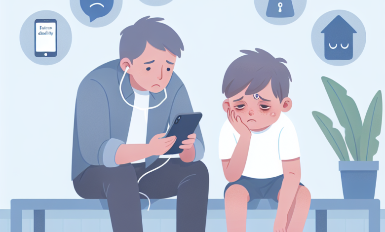 “어린 시절 스마트폰 사용, 정신적 건강에 미치는 영향”기사의 특성이미지입니다.