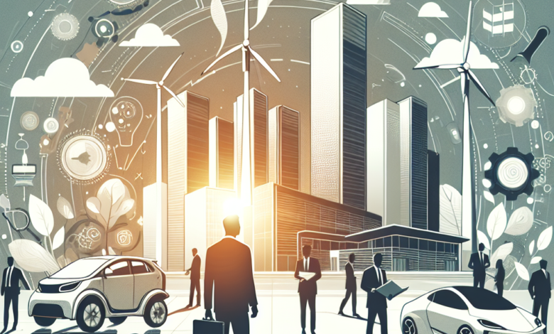 지속 가능한 미래를 위한 새로운 시도, 혁신 기업의 도전기사의 특성이미지입니다.