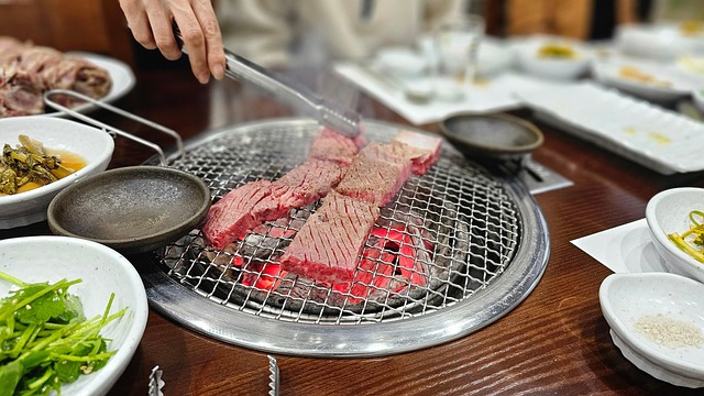 한국식 그릴 구이