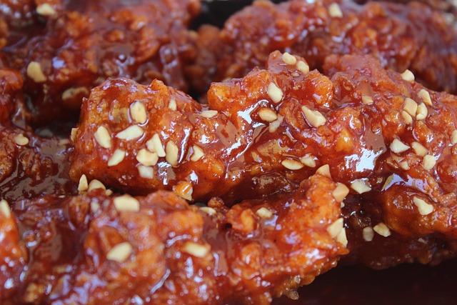 대구 치맥 페스티벌 양념 치킨. 자료사진