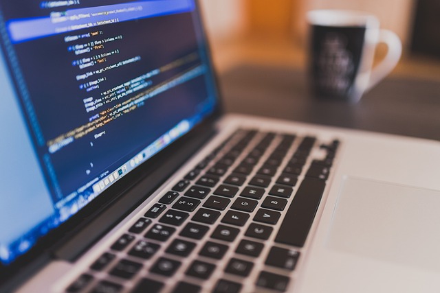 AI 모델 API 비용을 다루는 개발자의 노트북 코드 화면, 자료사진