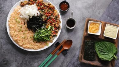 진주남강유등축제 맛집 기사에 쓴 비빔밥 자료사진