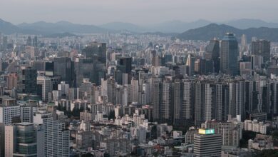 서울 도심 금융가 스카이라인, 코스피 9월 8일 마감 관련 이미지. 자료사진