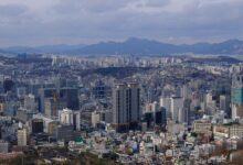 서울 도심 아파트 밀집 지역 전경. 서초 아파트 평균 거래금액 기사 자료사진