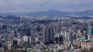 서울 도심 아파트 밀집 지역 전경. 서초 아파트 평균 거래금액 기사 자료사진