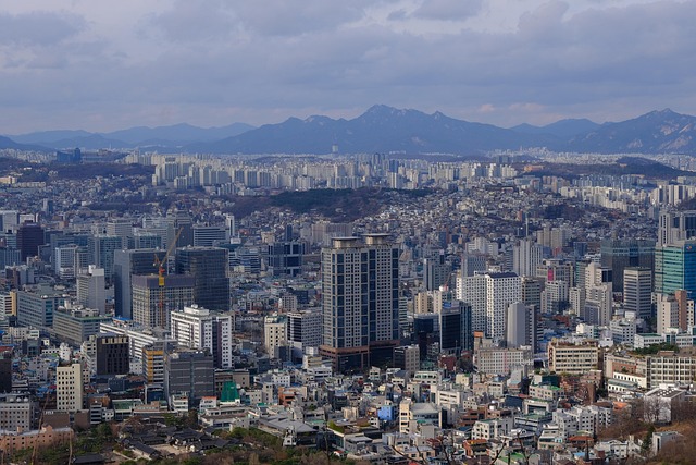 서울 도심 아파트 밀집 지역 전경. 서초 아파트 평균 거래금액 기사 자료사진