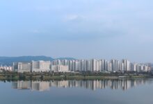 한강변 서울 아파트 단지 스카이라인, 자료사진