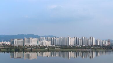 한강변 서울 아파트 단지 스카이라인, 자료사진