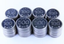 100원·500원 동전 더미. 미래대응기금 기금 재원 논쟁 자료사진