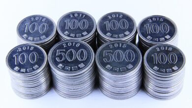 100원·500원 동전 더미. 미래대응기금 기금 재원 논쟁 자료사진