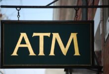 은행 현금자동입출금기(ATM) 간판. 금융권 정보유출 자료사진