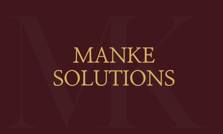만커솔루션즈(MANKE SOLUTIONS) 로고