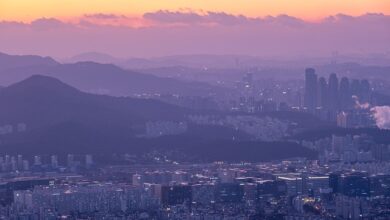 서울 도심 주거지 전경. 자료사진