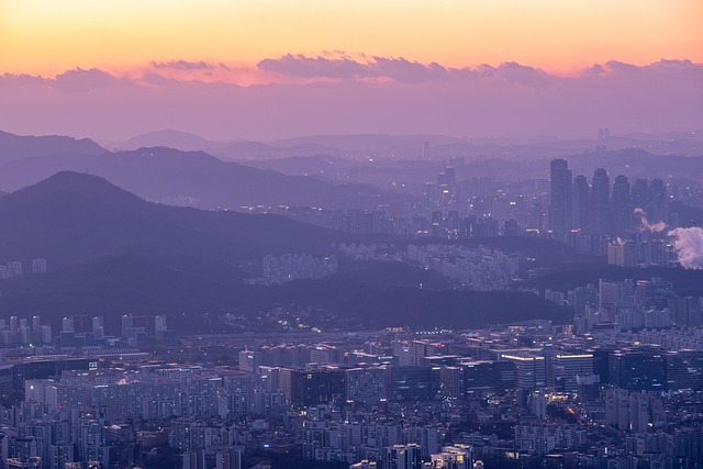 서울 도심 주거지 전경. 자료사진