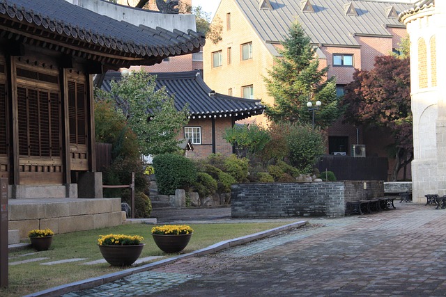 성북아트위크 기사 한옥 지붕과 기와 자료사진