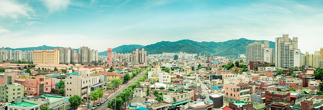 아파트와 주택이 들어선 도시 주거지 전경. 서울 아파트 증여 자료사진